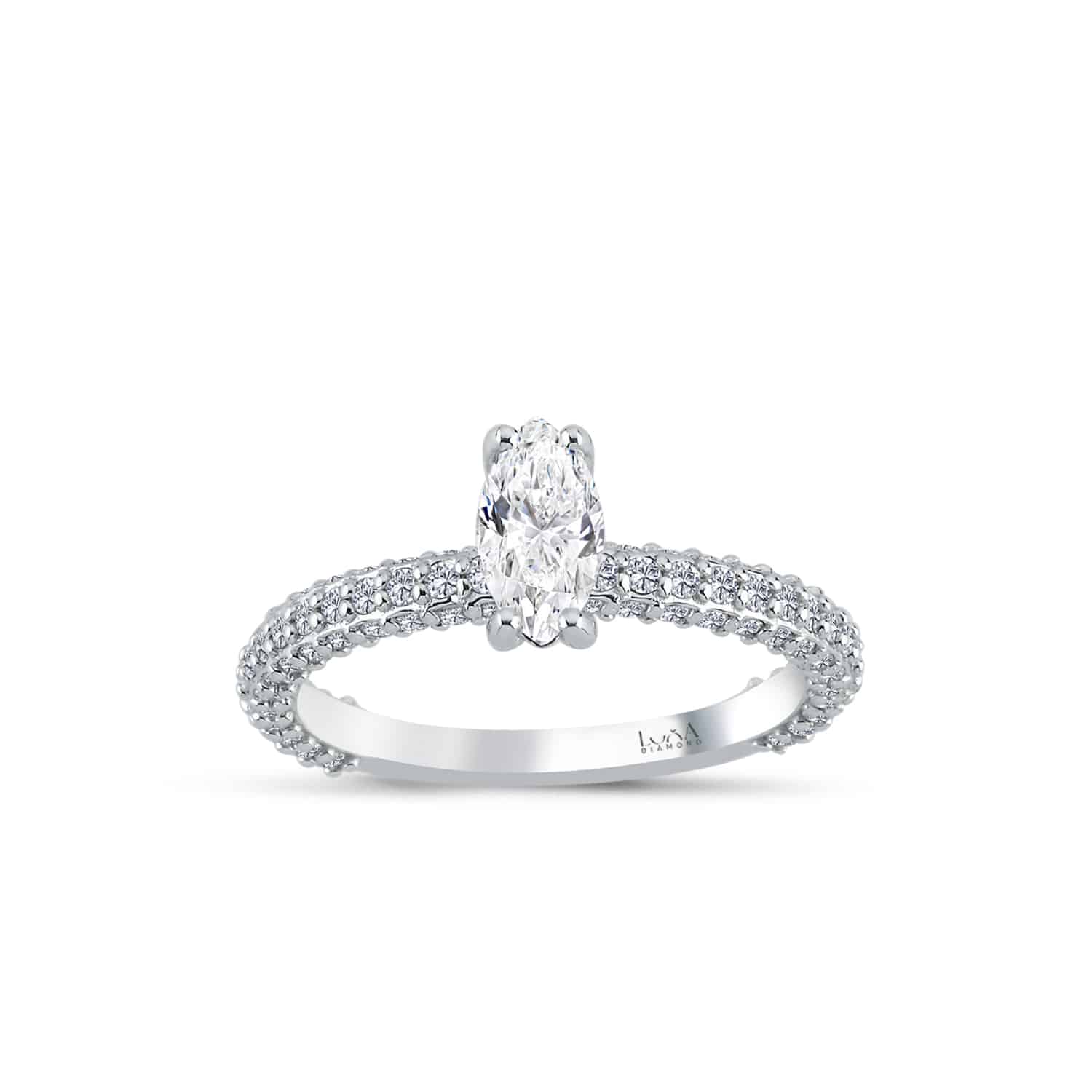 1.17 Karat Markiz Tektaş Pırlanta Yüzük