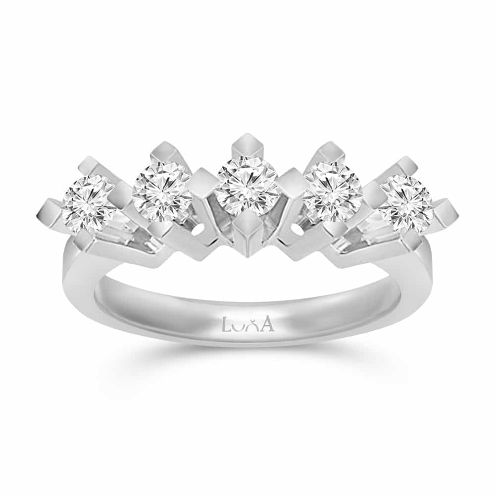 0.90 Karat F SI Beştaş Pırlanta Yüzük