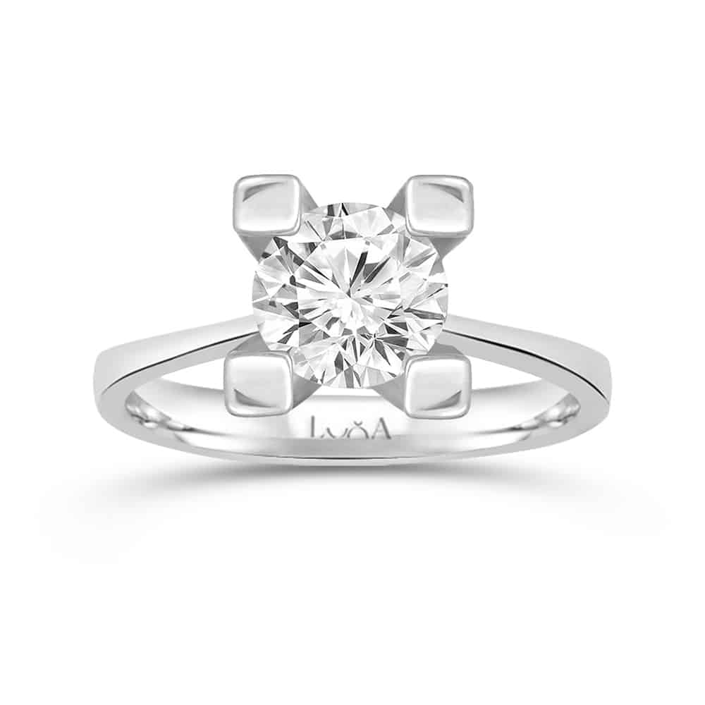 1.00 Karat G SI2 HRD SERTİFİKALI Tektaş Yüzük