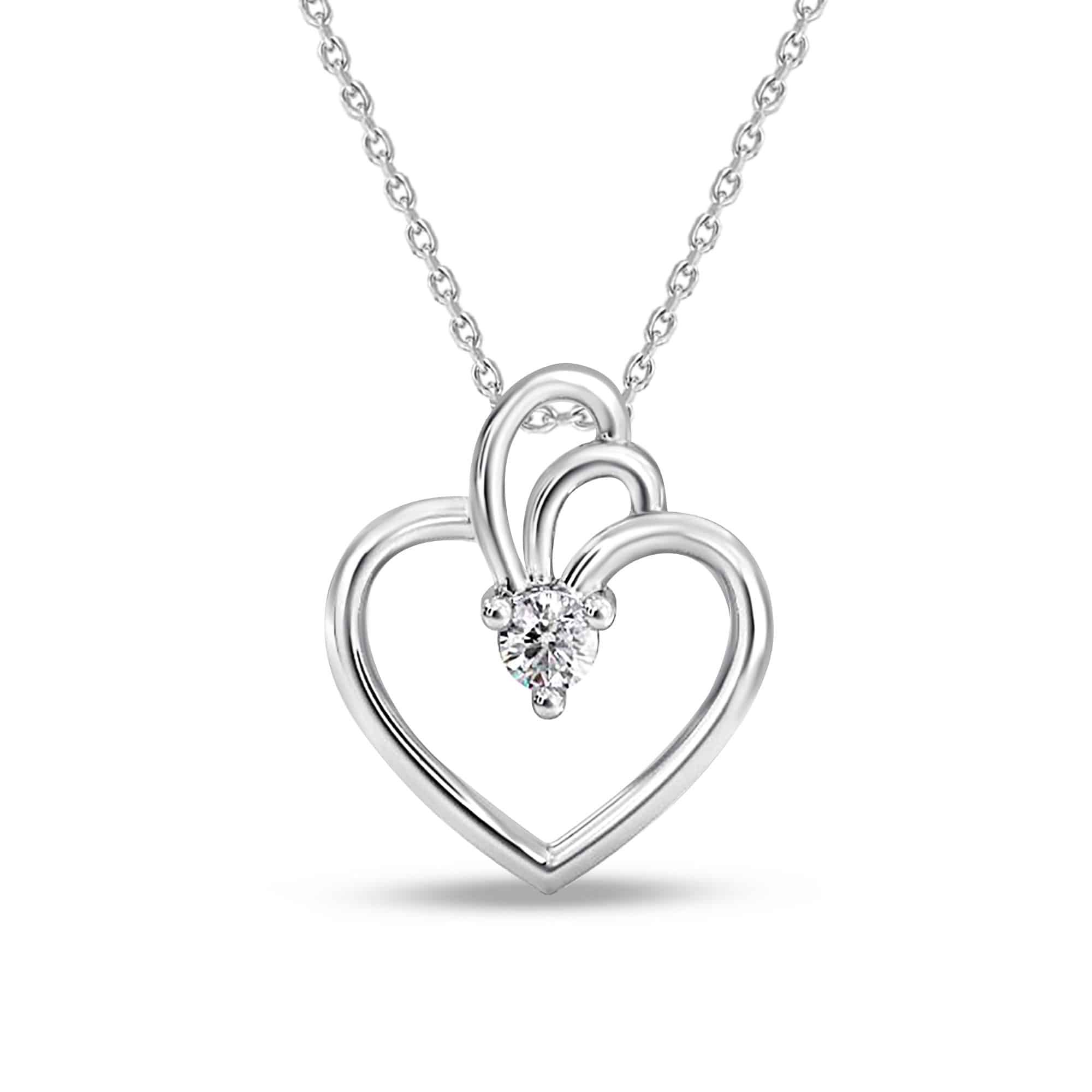 0.02 Karat Tasarım Pırlanta Kolye