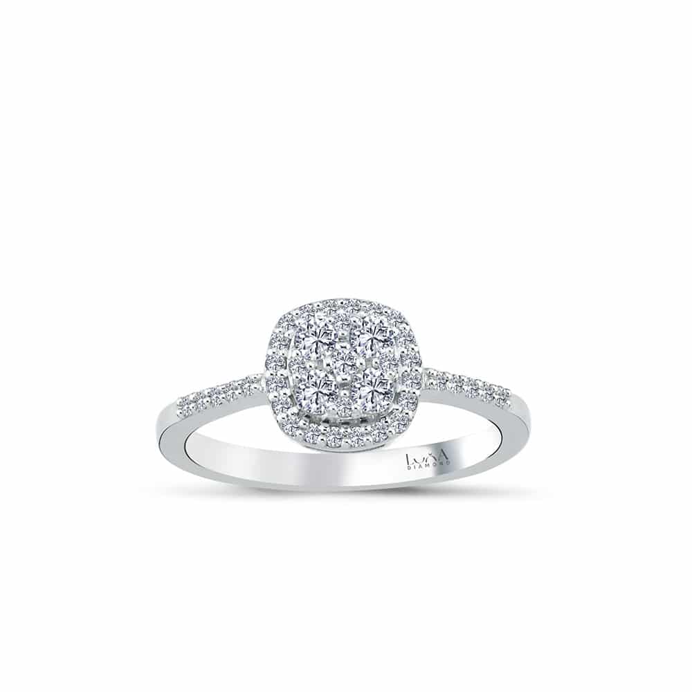 0.34 Karat Tasarım Pırlanta Coronet Yüzük