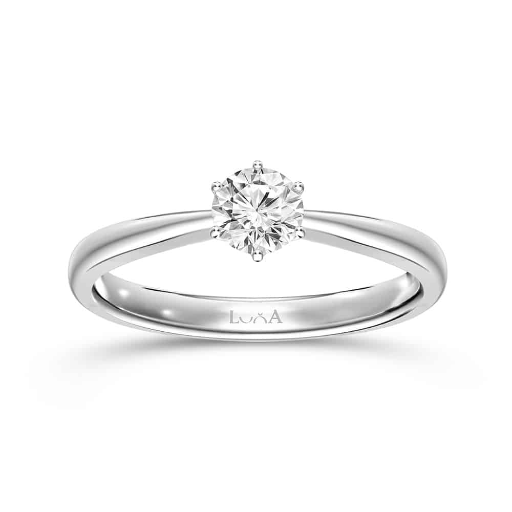 0.50 Karat Tektaş Pırlanta Yüzük