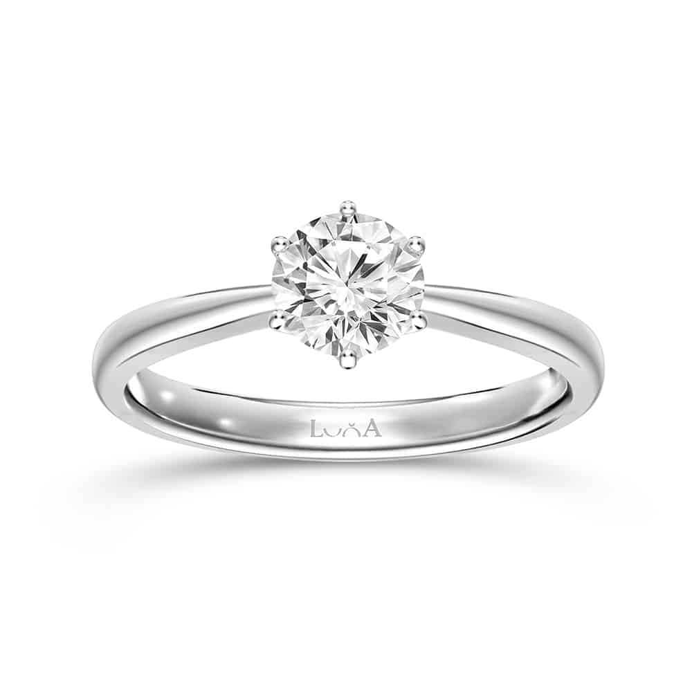 0.70 Karat Tektaş Pırlanta Yüzük