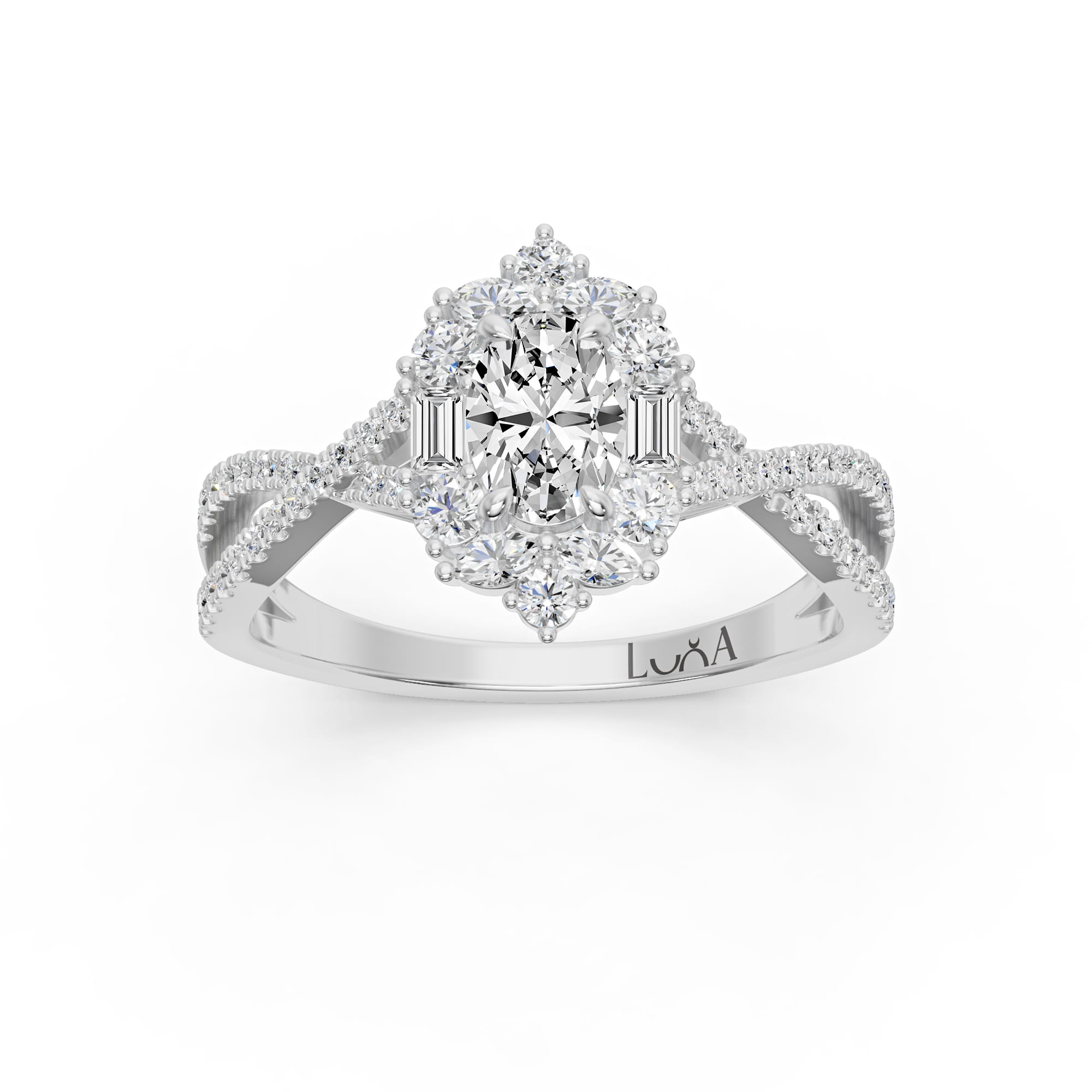 1.00 Karat HRD Sertifikalı Özel Tasarım Pırlanta Yüzük