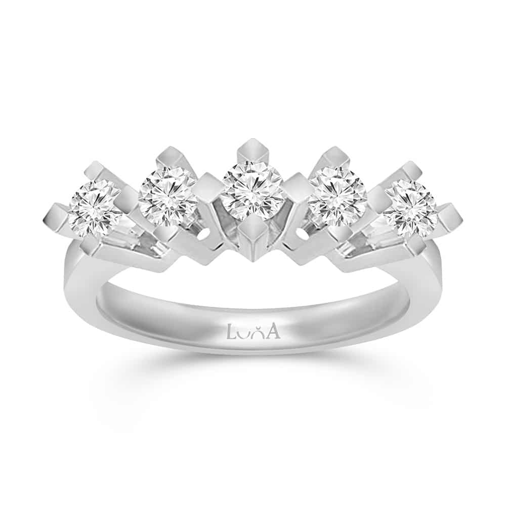 0.80 Karat F SI Beştaş Pırlanta Yüzük