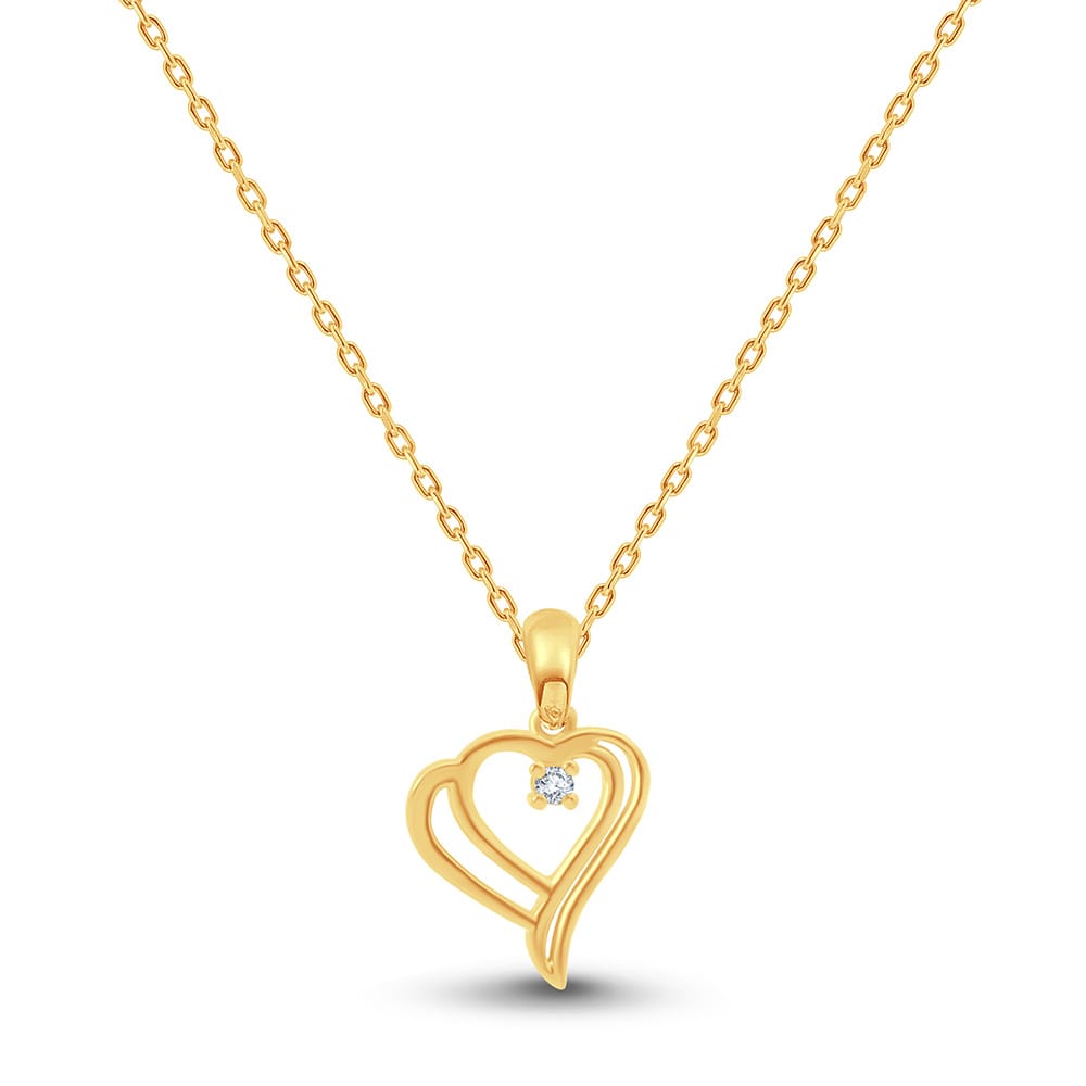 0.02 Karat Tasarım Pırlanta Kolye