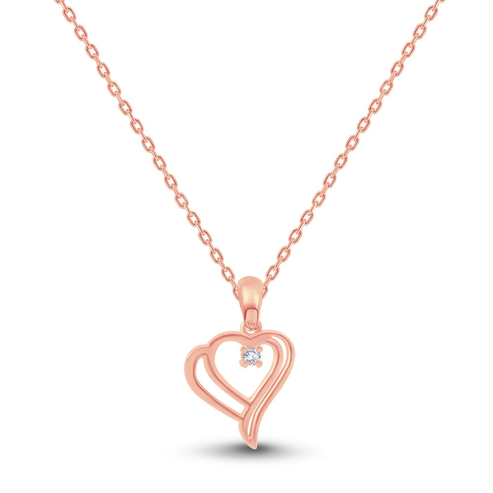 0.02 Karat Tasarım Pırlanta Kolye